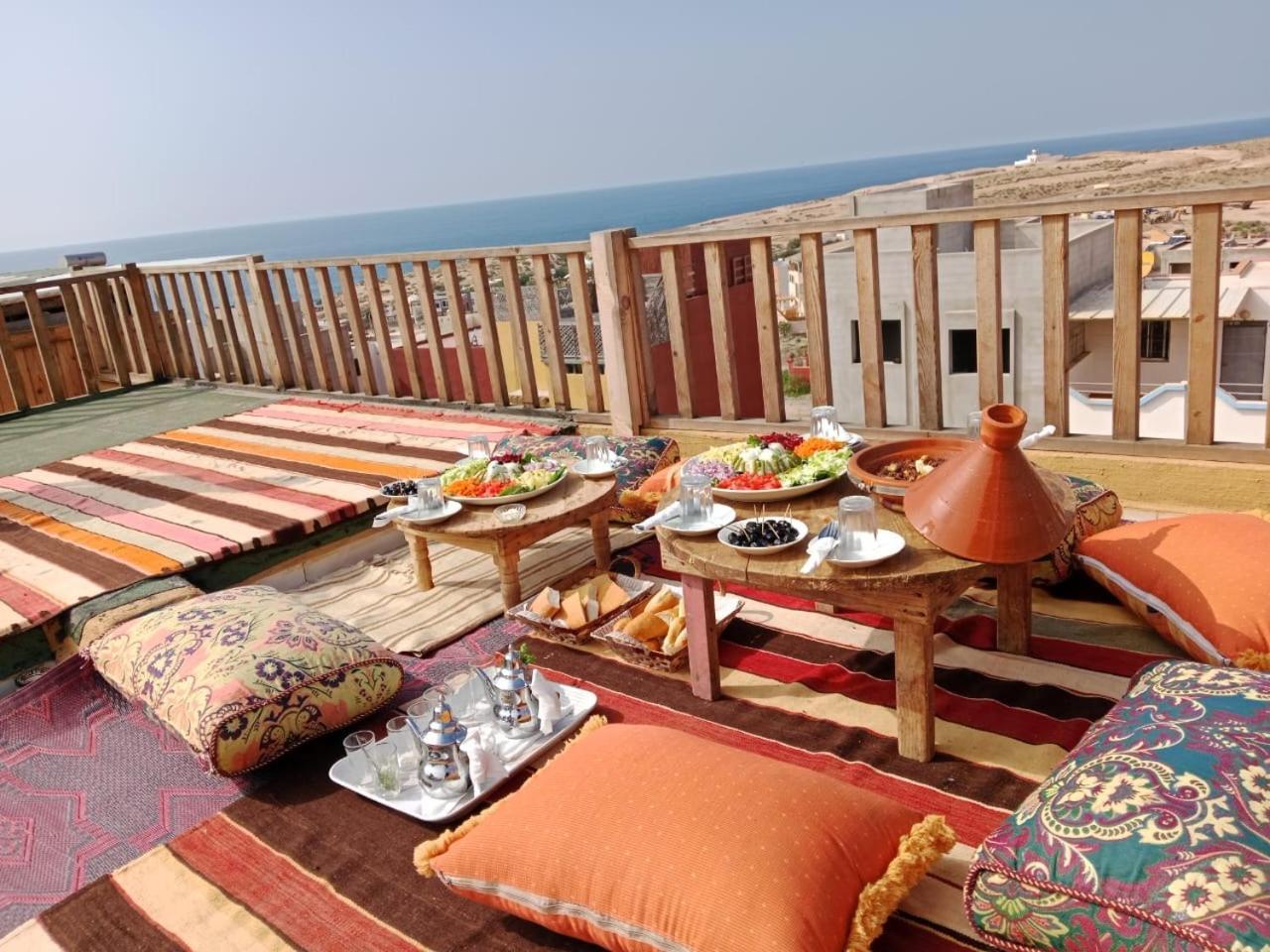 Ocean Waves Guest House Imsouane Exterior foto
